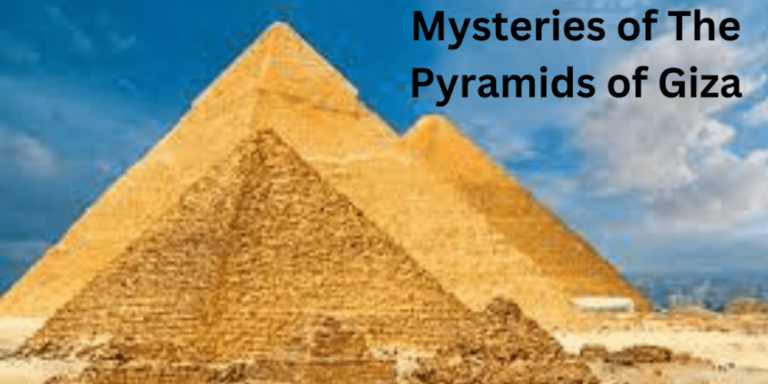 Amazing Mysteries of The Pyramids of Giza 2023