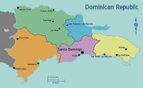 Dominican Republic Map 
