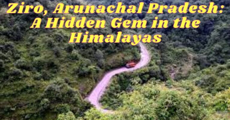 Ziro, Arunachal Pradesh: A Hidden Gem in the Himalayas 2023
